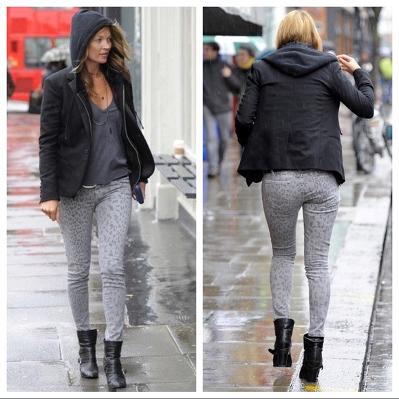 HOST PICK The Stiletto Grey Leopard Jean - Picture 2 of 7